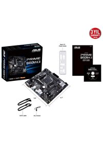 PRIME B450M-K II B450 DDR4 Vga GLan mATX DVI HDMI USB3.2 M.2 AM4 AMD Anakart ürün fotoğrafı