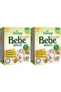 Bebe Bisküvisi Keçi Sütlü 400gr 2 Li Set (TOPLAM 800GR) ürün fotoğrafı