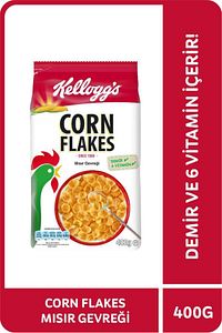 Corn Flakes Kahvaltılık Mısır Gevreği 400 Gr,lif Kaynağı,demir Ve 6 Vitamin Içerir ürün fotoğrafı