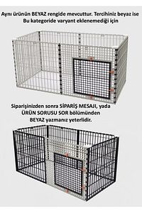 60cm X 120cm X Yükseklik 60cm Katlanabilir Köpek, Kedi, Tavşan, Çit, Kafes ürün fotoğrafı