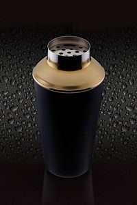 3 Parça Paslanmaz Çelik Kokteyl Shaker Seti (GOLD) ürün fotoğrafı