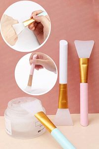 Silikon Maske & Krem Sürme Spatulası 1 Adet Karışık Renk ürün fotoğrafı