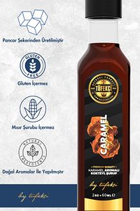 8’li Avantajlı Yeni Özel Seri Gerçek Şeker Pancarı Aromalı Kahve Ve Kokteyl Şurubu Seti (8X60ML) ürün fotoğrafı