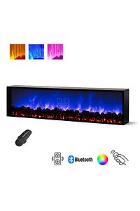 Elektrikli Şömine 120 X 30 X 14 Cm Renk Modlu Uzaktan Kumandalı ürün fotoğrafı