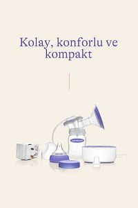 Kompakt Tekli Elektrikli Göğüs Pompası ürün fotoğrafı