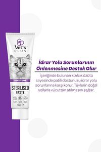 Sterilised Malt Macun 100gr (KISIRLAŞTIRILMIŞ KEDİLER IÇİN VİTAMİN VE ANTİOKSİDAN) ürün fotoğrafı