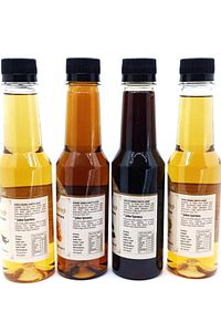 Şekersiz (SUGAR FREE)- Vanilya * Fındık * Karamel * Çikolata Aromalı Kahve Şurubu 4 Lü Set 4.x250 ml ürün fotoğrafı