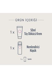 Professional Tüm Bikini Bölgesi Tüy Dökücü Krem Seti 50ml+50ml (Tüy Dökücü Krem+ Nemlendirici Köpük) ürün fotoğrafı