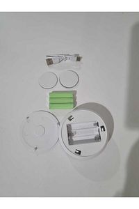 L2025 16 Led 3 Renkli 900mah Şarjlı, Ister Hareket Sensörlü, Ister Sürekli Type-c Led Işık Lamba ürün fotoğrafı