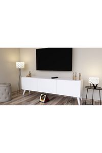 NOVANTA JR 1.KALİTE %100 MDF 3 KAPAKLI  TV ÜNİTESİ,TV SEHPASI,SALON,DOLAP ürün fotoğrafı