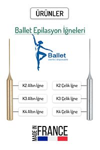 10 Adet K4 Gümüş Epilasyon Iğnesi Orijinal K4 Çelik Iğne 20402511 ürün fotoğrafı