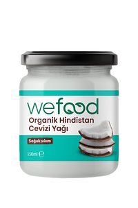 Organik Hindistan Cevizi Yağı 150 ml (Soğuk Sıkım) ürün fotoğrafı