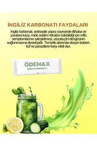 Ödemax İngiliz Karbonatlı Limon Aromalı Karışık Çayı 100gr ürün fotoğrafı