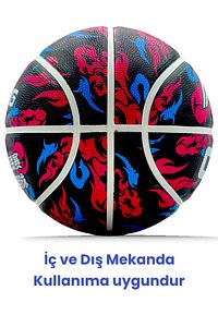 Basketbol Topu 7 Numara Linik Model Profesyonel Kalite Pompa Hediyeli ürün fotoğrafı