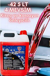 4 Mevsim -42 Kırmızı Antifriz 5 Lt (ÜRETİM TARİHİ 2024) ürün fotoğrafı