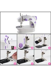Mini Ev Dikiş Makinesi Pedallı Sewıng Machine ürün fotoğrafı