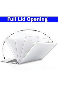 Apple Macbook Air 13.6 M2 M3 M4 Çip 2022 2024 2025 A2681 A3113 A3240 Kılıf Şeffaf Tam Koruma Kapak ürün fotoğrafı