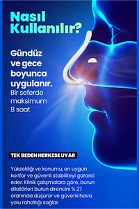 2’li Horlama Önleyici Solunum Iyileştirici Burun Dilatörü ürün fotoğrafı