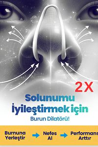 2’li Horlama Önleyici Solunum Iyileştirici Burun Dilatörü ürün fotoğrafı
