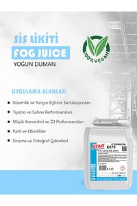 Sis Makinesi Likiti (fog Juice) 5 Litre ürün fotoğrafı