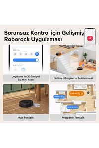Vacuum Cleanner Q8 Max Robot Süpürge Siyah ürün fotoğrafı