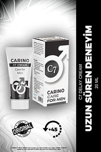 C7 Uzun Süren Deneyim Erkek Kremi 20ml - Etkili Formül - Long Time - Yüksek ürün fotoğrafı