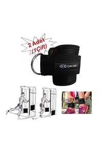 D Ring Fitness Ayak Bileği Ağırlık Çalışma Kemeri 1 Çift Cable Kickback ürün fotoğrafı