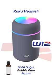 300ml Araç Içi Usb Kablolu Oto Kokusu Hava Nemlendirici - Bubble Gum Esansı Hediyeli ürün fotoğrafı
