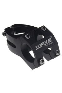 Wake Siyah Bisiklet Kısa Gidon Boğazı 40mm Bisiklet Yedek Parça Aksesuarı ürün fotoğrafı