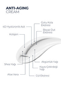 Yaşlanma Ve Kırışıklık Karşıtı Nemlendirici Kremi Anti-aging Cream 50 ml ürün fotoğrafı