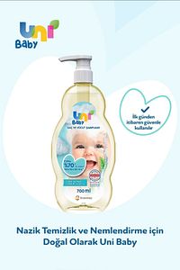 Saç Ve Vücut Şampuan 700 ml 3'lü ürün fotoğrafı