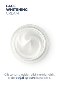 Leke Karşıtı Cilt Aydınlatıcı Beyazlatıcı Nemlendirici Krem Face Whitening Cream(ARBUTİN) 50 ml ürün fotoğrafı