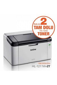 Hl-1211w Wifi Mono Lazer Yazıcı (2 ORİJİNAL TONERLİ) ürün fotoğrafı