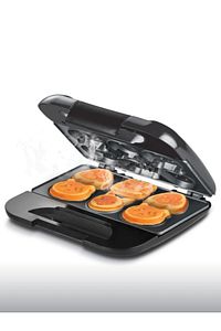 Ksm-2405K Elektrikli Waffle Makinesi Çocuk Portatif Mutfak Mini Waffle Izgara ürün fotoğrafı