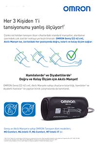 M2 Basic Üst Koldan Ölçer Dijital Tansiyon Aleti ürün fotoğrafı