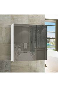 Home Lavabo Dolabı Aynalı Lavabo Dolabı Banyo Dolabı Raflı Dolap Ars 6060 ürün fotoğrafı