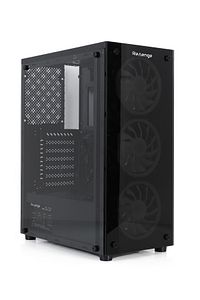 Clear 3 Fanlı Şeffaf Temperli Cam Panel Atx Gaming Oyuncu Bilgisayar Kasası ürün fotoğrafı