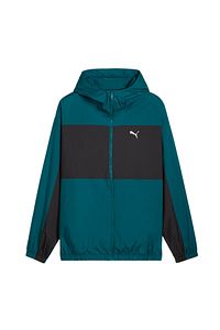 627473-22 Mesh Lined Windbreaker Erkek Yağmurluk-r&amp;uuml;zgarlık Mavi ürün fotoğrafı