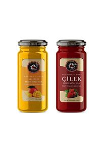 2 Ürün Bir Arada Mango Ve Çilek 2 X 250 Gr.- Bubble Tea Incileri - Popping Boba -bubble Tea ürün fotoğrafı