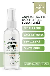 Vitamin C Ağız Bakım Spreyi - Anında Ağız Kokusu Giderici, Ferah ve Sağlıklı Nefes 50 ml ürün fotoğrafı