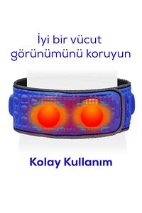 Titreşimli Masaj Kemeri- Kas Gevşetici Masaj Aleti Ve Vücut Şekillendirme Cihazı ürün fotoğrafı