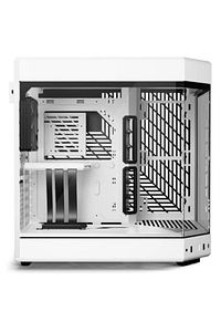 Y60 Beyaz Temperli Cam USB 3.2 E-ATX Premium Mid Tower Gaming Kasa (CS-HYTE-Y60-WW) ürün fotoğrafı