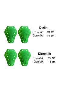 PT01 - Motosiklet Diz Koruma Pedi | Darbe Emici, Darbe Anında Sertleşen, Level 1 Koruma Pedi ürün fotoğrafı