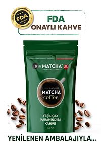 KAHVE YEŞİL ÇAY VE KARAHİNDİBA İÇEREN KAHVE ürün fotoğrafı