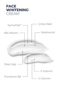 Leke Karşıtı Cilt Aydınlatıcı Beyazlatıcı Nemlendirici Krem Face Whitening Cream(ARBUTİN) 50 ml ürün fotoğrafı