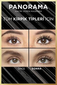 Panorama Hacim Veren Maskara Siyah ürün fotoğrafı
