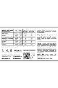 Plant Based Protein - Bezelye & Pirinç Proteini + BCAA ürün fotoğrafı
