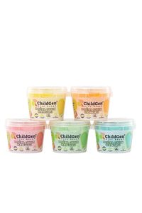 Doğal Oyun Hamuru - Eco Cup- 5'li Pastel Renkler Ara Renkler 5x125gr ürün fotoğrafı