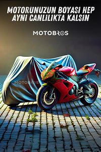 Motor Brandası Motosiklet Brandası L Beden En (EKSTRA KALIN) ürün fotoğrafı