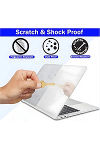 Macbook Pro 13 2020/2022 A2251-a2289-a2338-a1706-a1708-a2159 Kristal Kapak Koruma Kılıf ürün fotoğrafı